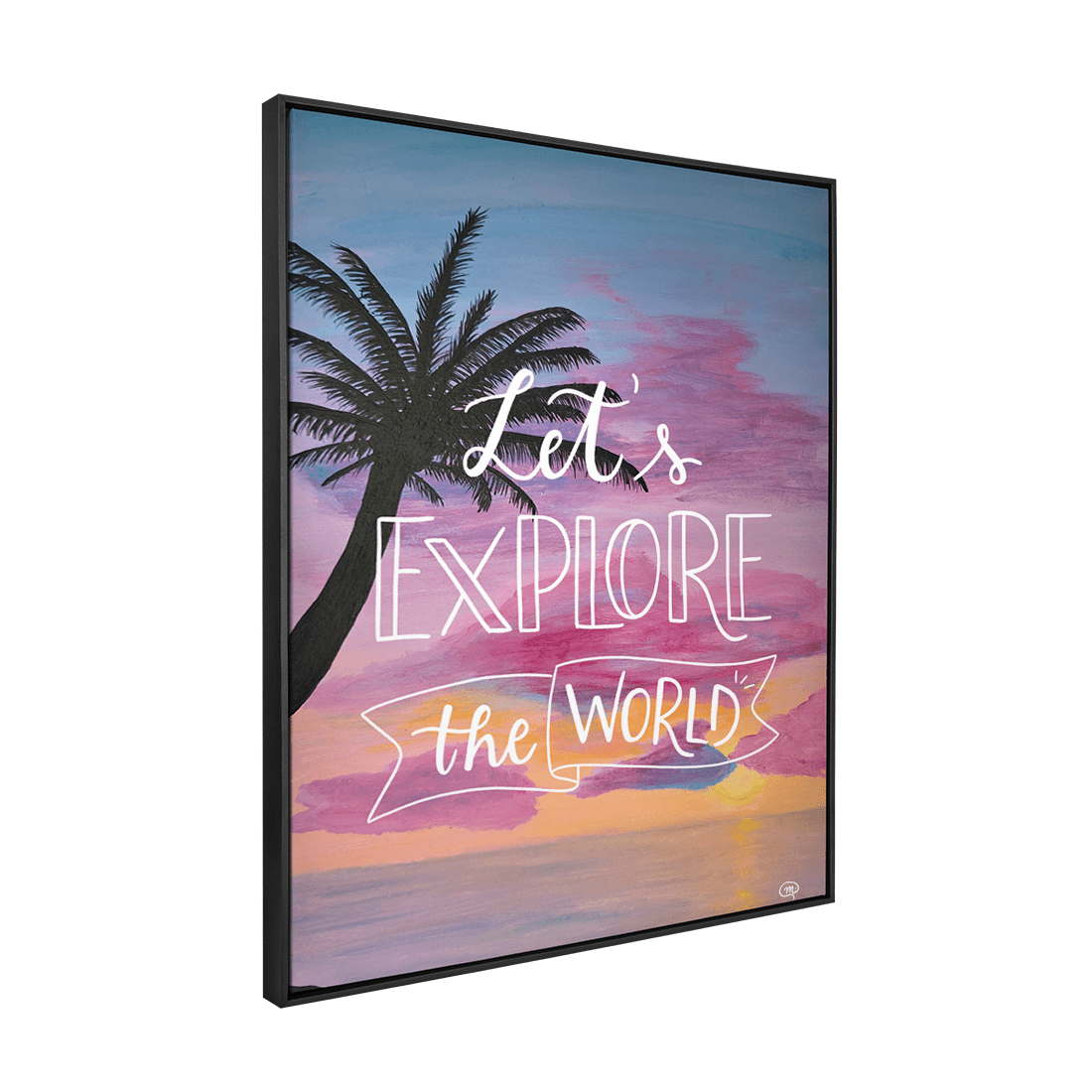 Quadro Decorativo Explorador | Camila Azevedo - Meu Rodapé