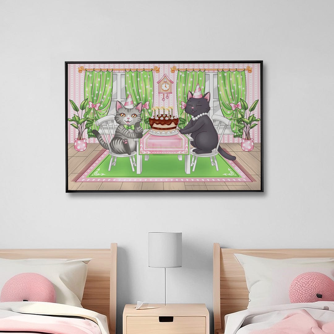 Quadro Decorativo Feliz Aniversário | Caroliitas - Meu Rodapé