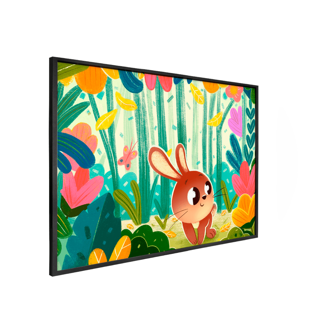 Quadro Decorativo Floresta Encantada 1 | Diogo Ladeira - Meu Rodapé