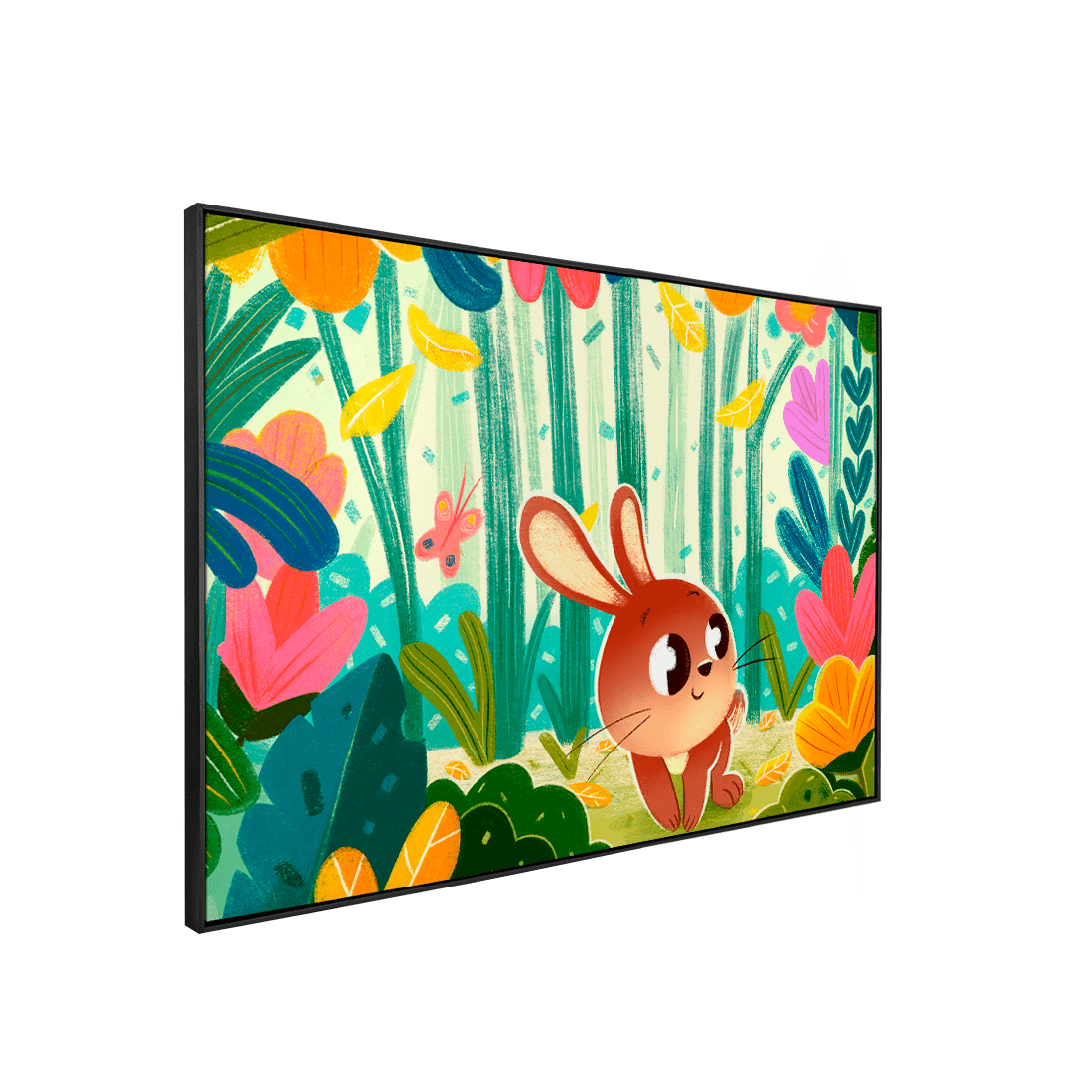 Quadro Decorativo Floresta Encantada 1 | Diogo Ladeira - Meu Rodapé