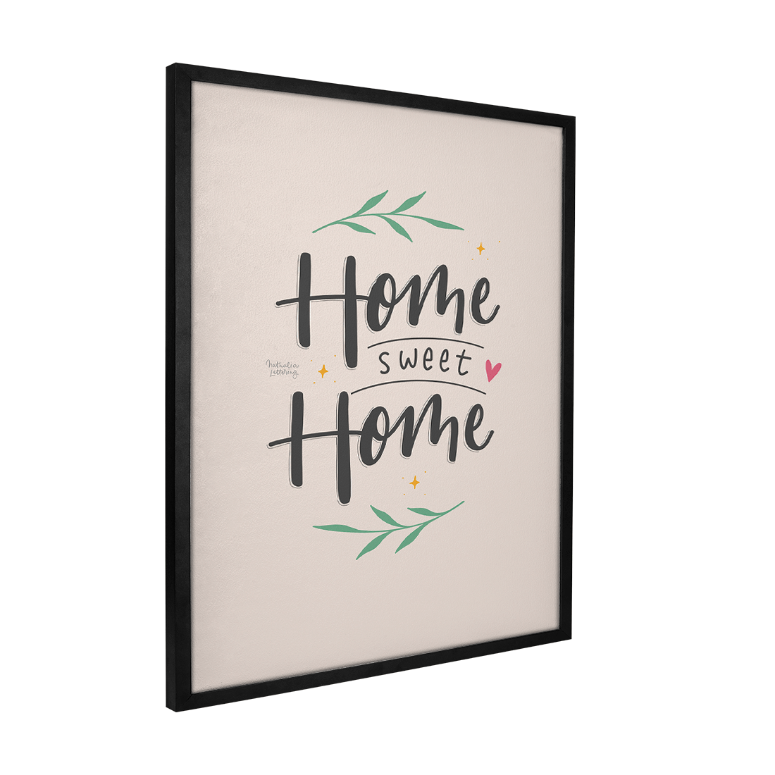 Quadro Decorativo Home | Nathalia Piovezan - Meu Rodapé