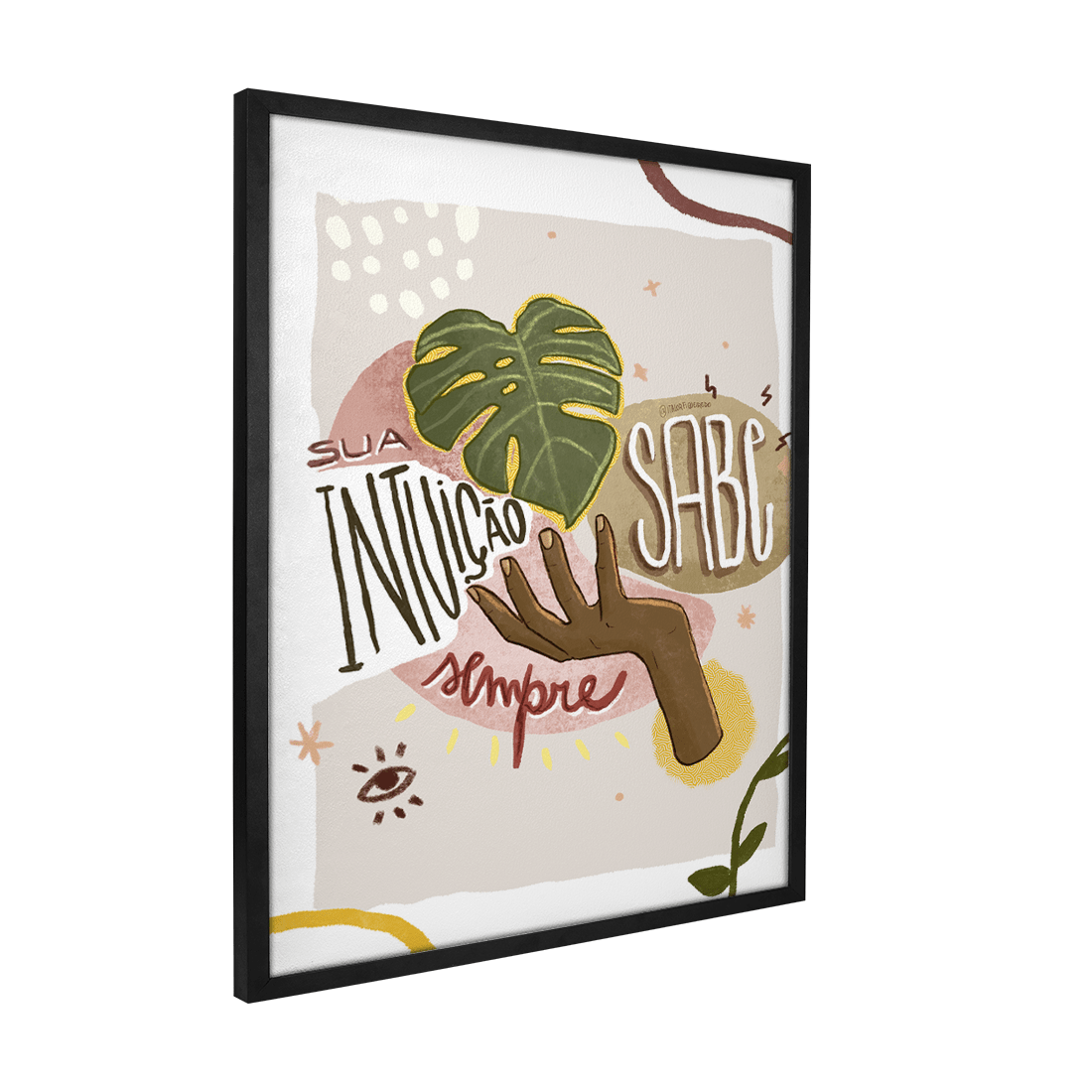 Quadro Decorativo Intuição | Ítalo Figueiredo - Meu Rodapé