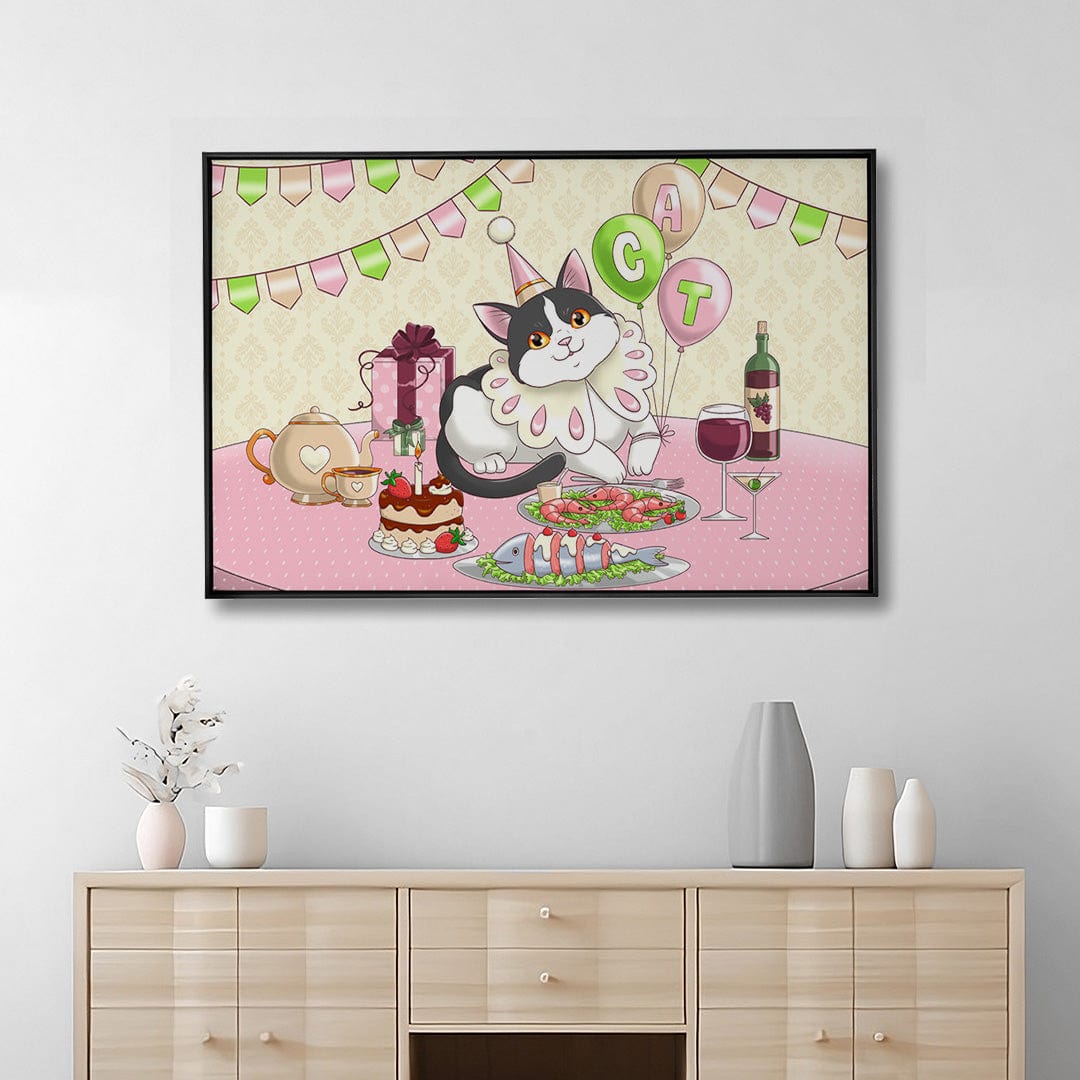 Quadro Decorativo Jantinha | Caroliitas - Meu Rodapé