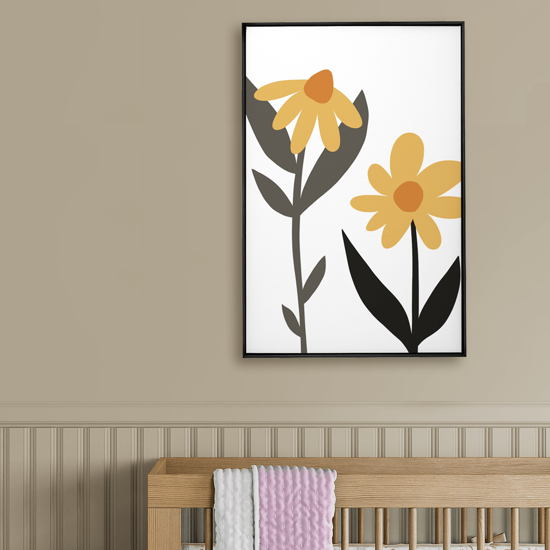 Quadro Decorativo Jardim 2 | Rafa Harger - Meu Rodapé