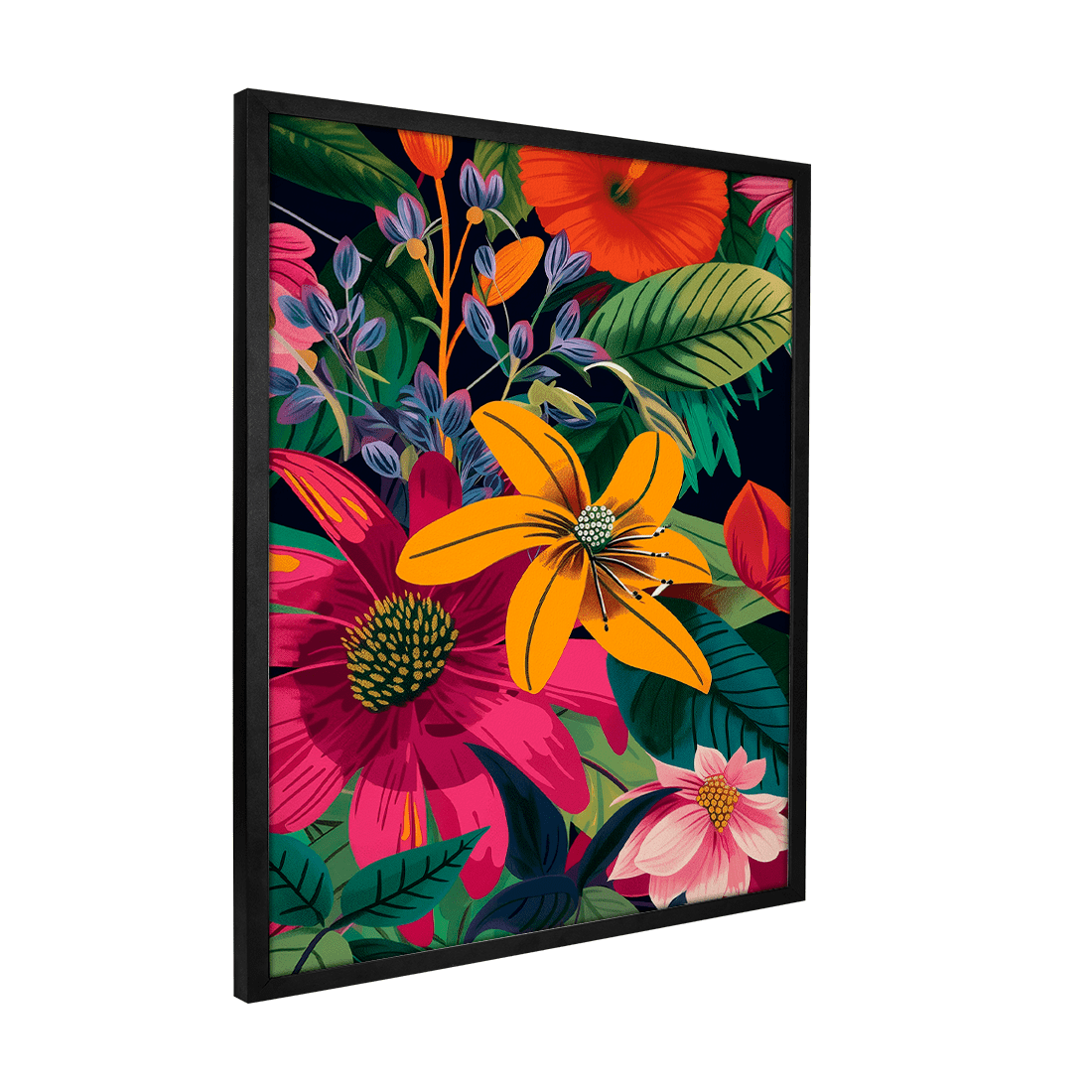 Quadro Decorativo Jardim Noturno N.01 | Celina Godoy - Meu Rodapé