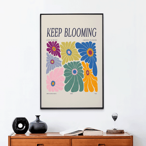 Quadro Decorativo Keep Blooming | Mayara Soares - Meu Rodapé