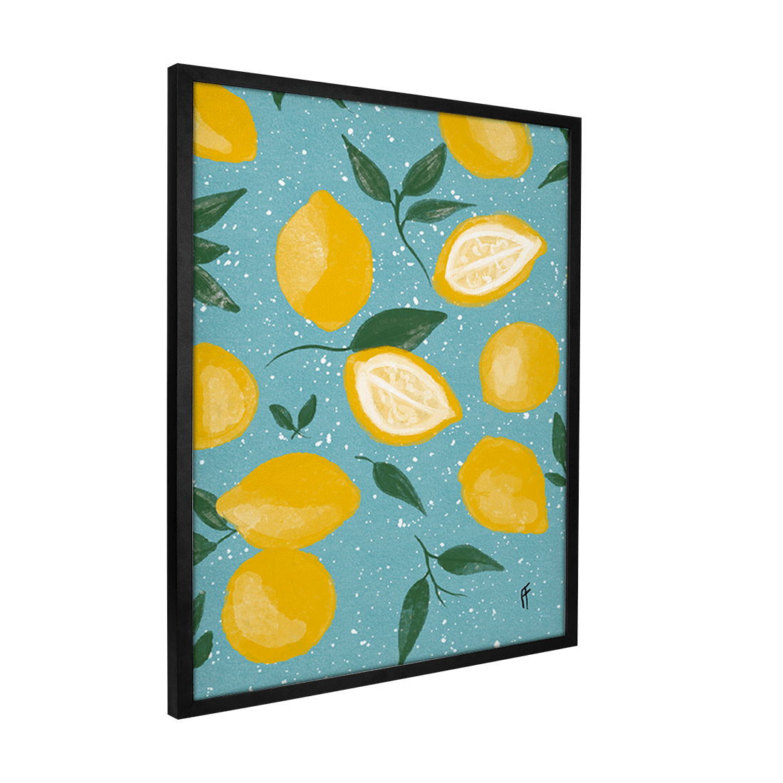 Quadro Decorativo Limonada | Fernanda Adelino - Meu Rodapé