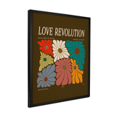 Quadro Decorativo Love Revolution | Mayara Soares - Meu Rodapé