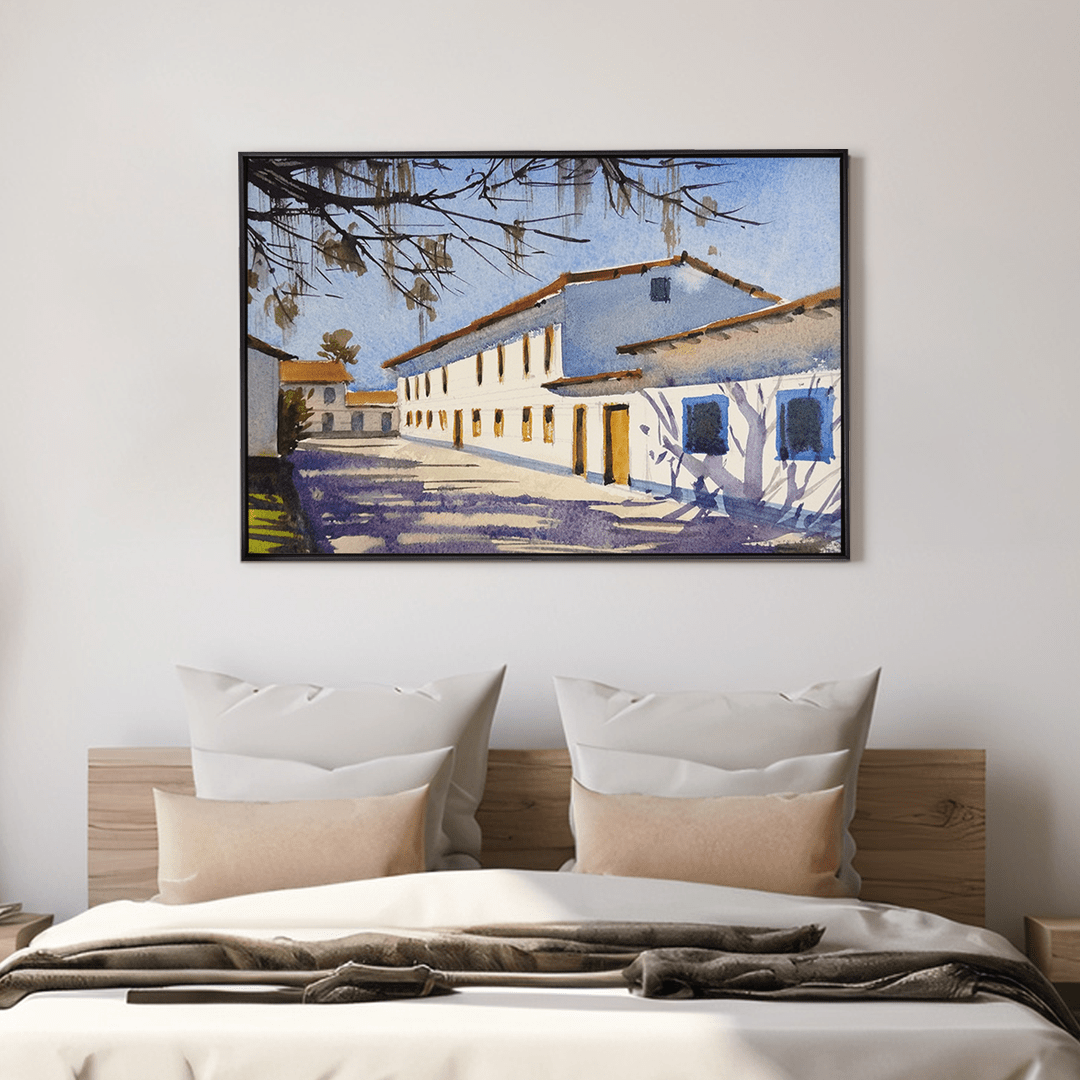 Quadro Decorativo Luz e Sombra em Paraty | Rafael Pita - Meu Rodapé