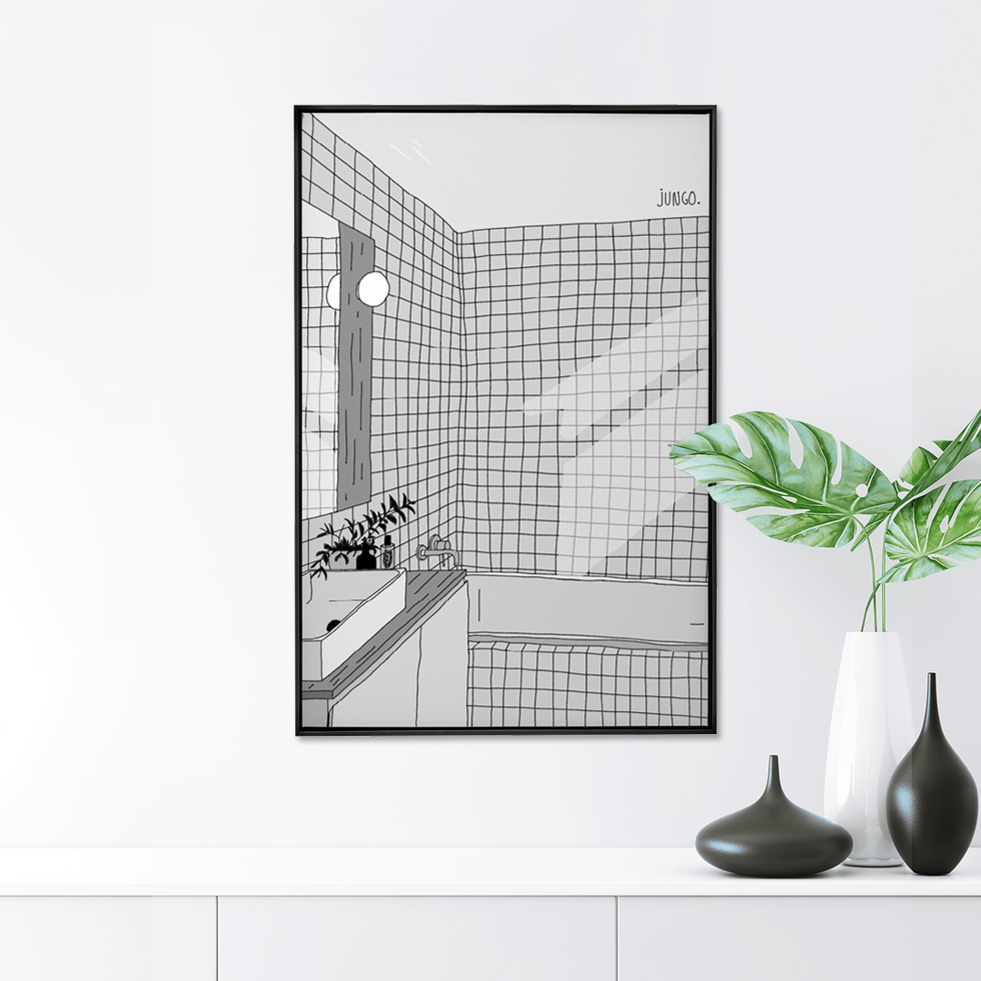 Quadro Decorativo Luz Matinal | Jungo - Meu Rodapé