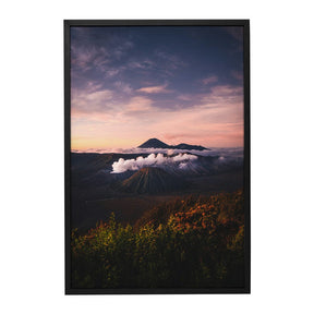 Quadro Decorativo Neblina nas Montanhas | Mundo sem Muros - Meu Rodapé