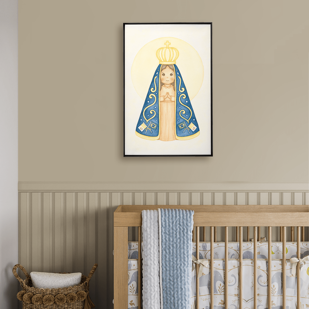 Quadro Decorativo Nossa Senhora Aparecida | Daiane Barbosa - Meu Rodapé