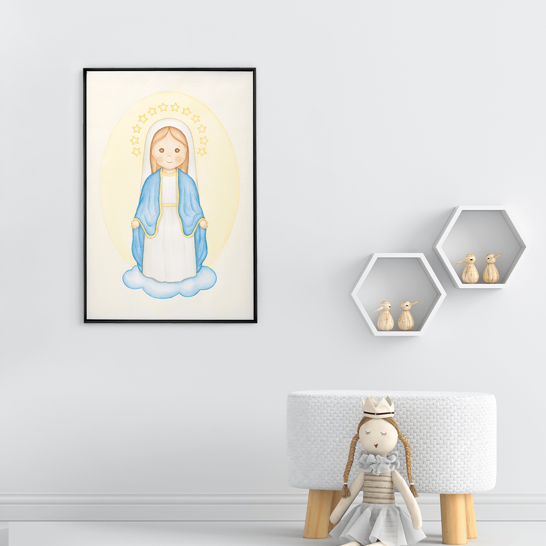 Quadro Decorativo Nossa Senhora das Graças | Daiane Barbosa - Meu Rodapé