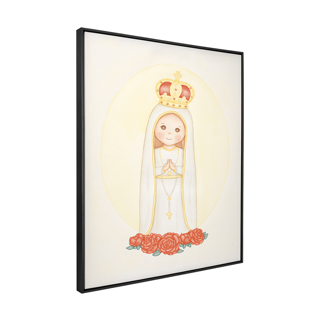 Quadro Decorativo Nossa Senhora de Fátima | Daiane Barbosa - Meu Rodapé