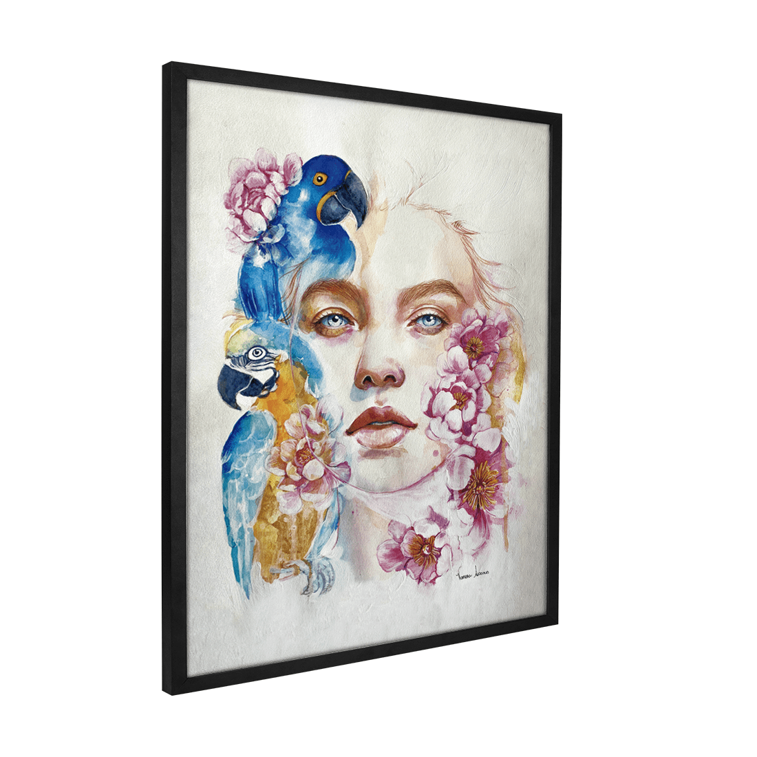 Quadro Decorativo O Pouso | Vanessa Soares - Meu Rodapé