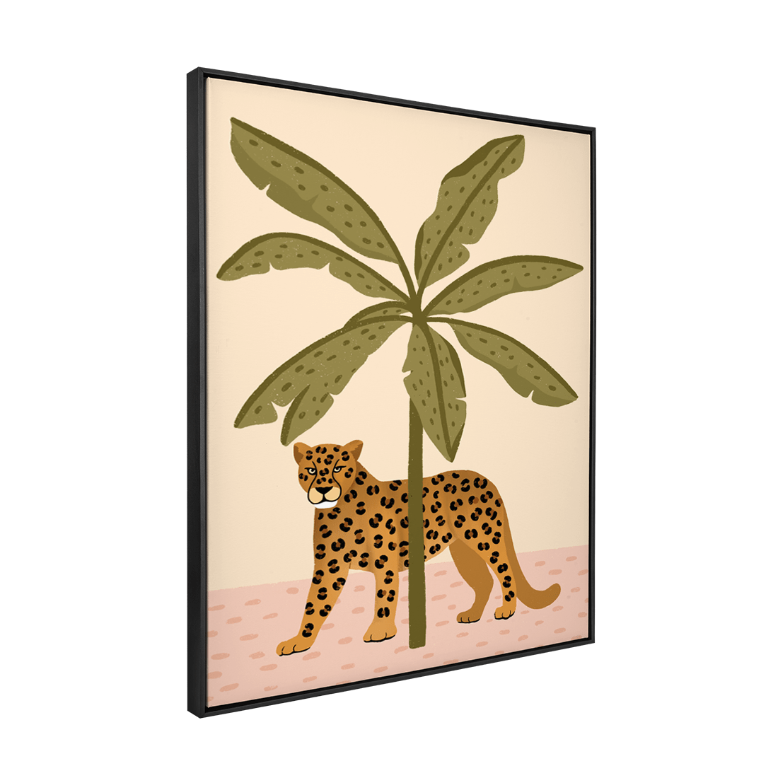 Quadro Decorativo Onça Pintada | Camila Sant’Anna - Meu Rodapé