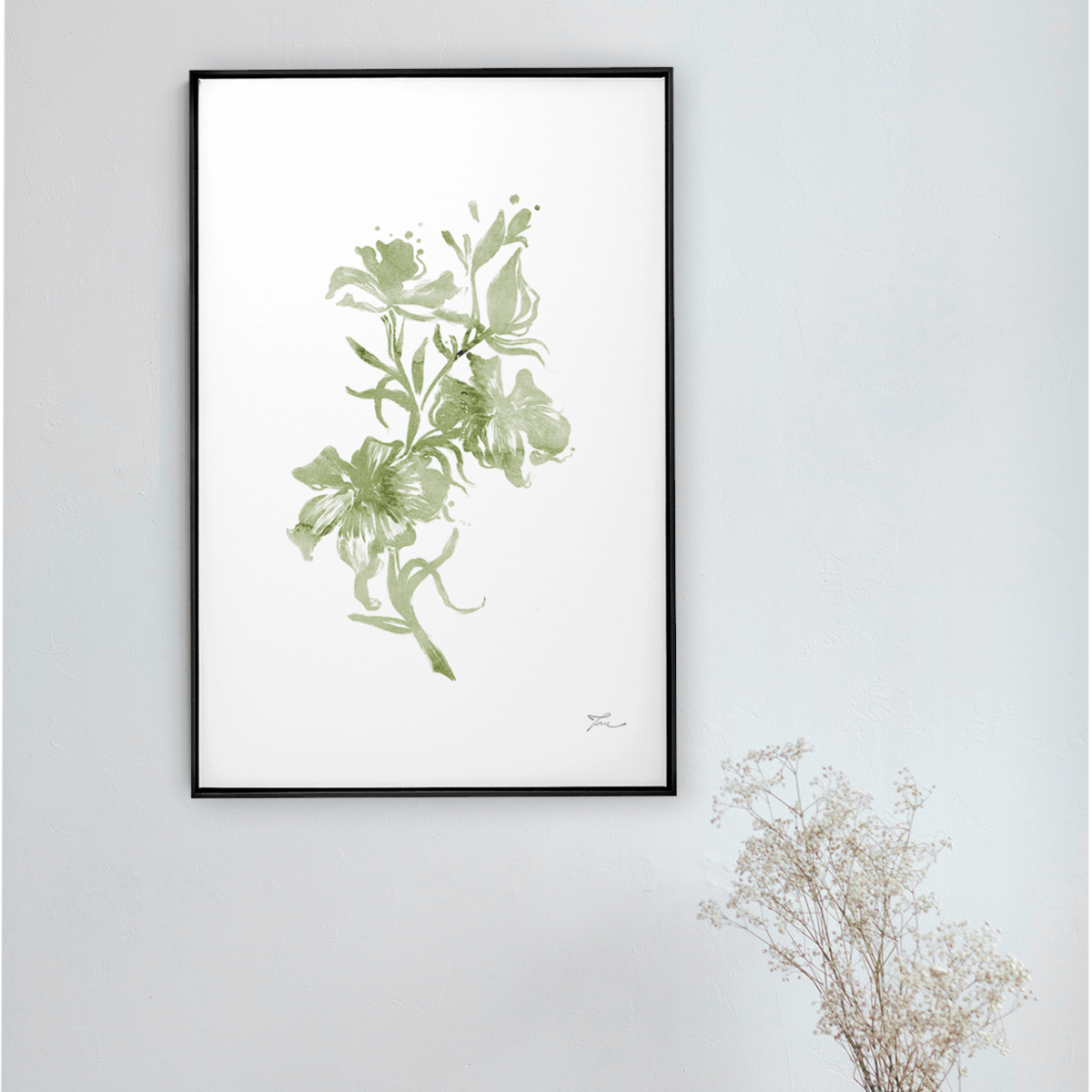 Quadro Decorativo Orquídea 03 | Thaís Mota - Meu Rodapé