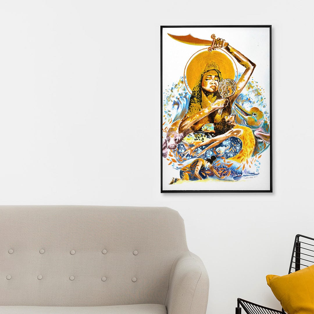 Quadro Decorativo Oxum | Orilab - Meu Rodapé