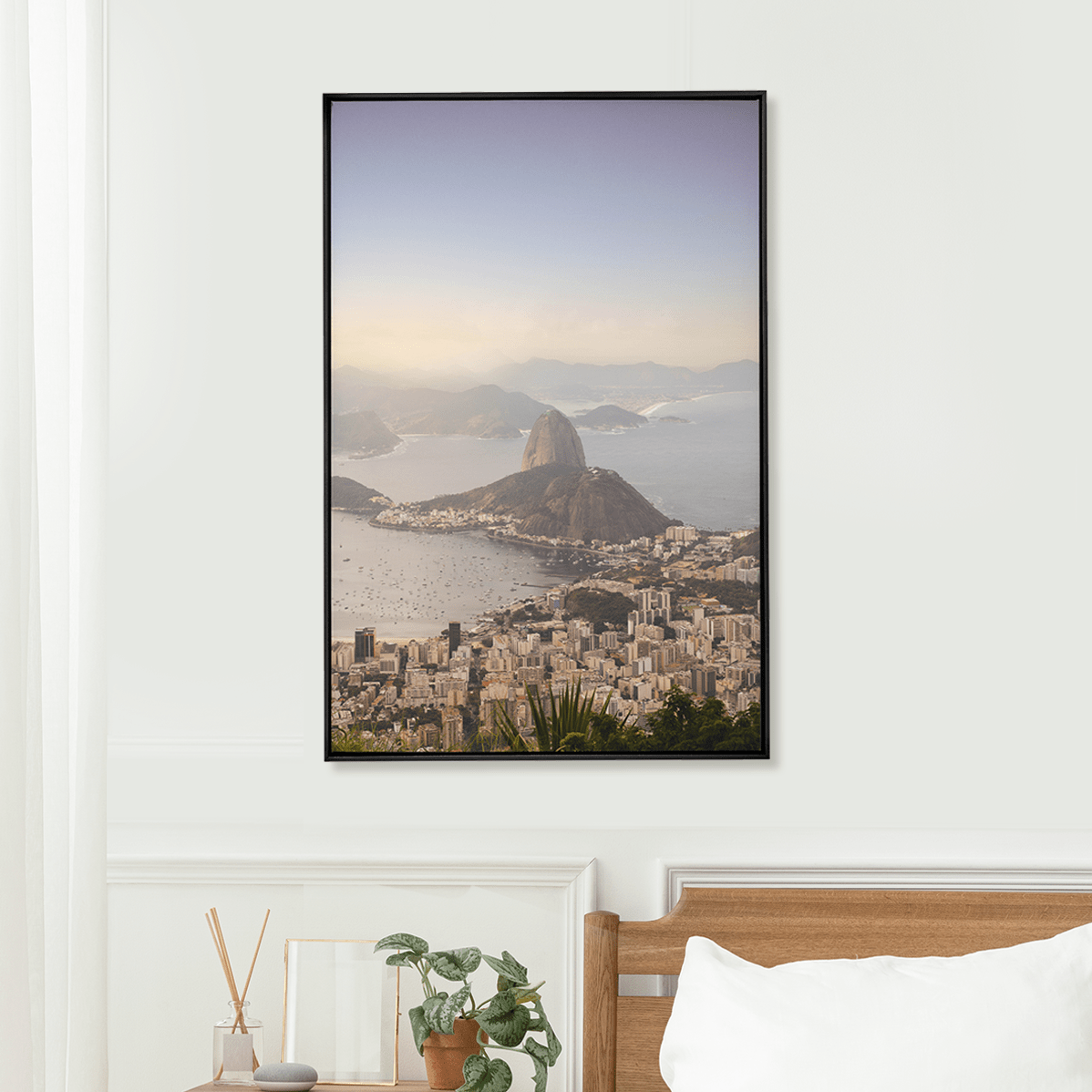 Quadro Decorativo Pão de Açúcar | Glaucon Hartmam - Meu Rodapé