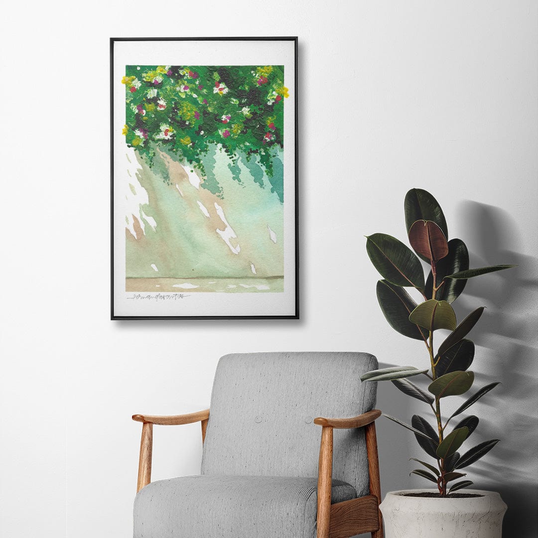 Quadro Decorativo Parede Verde | Fernanda Santos - Meu Rodapé