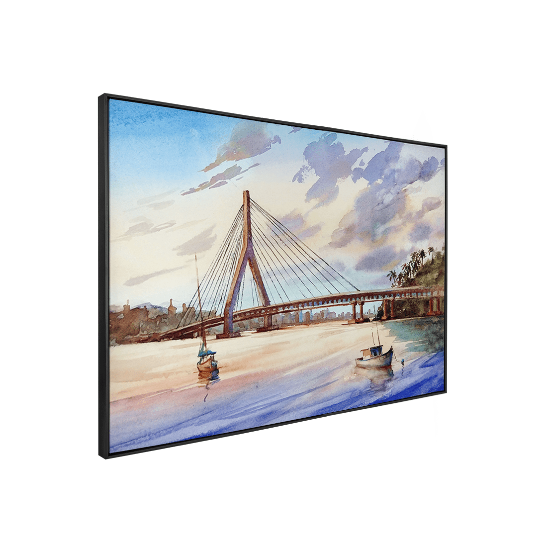 Quadro Decorativo Ponte Jorge Amado | Rafael Pita - Meu Rodapé