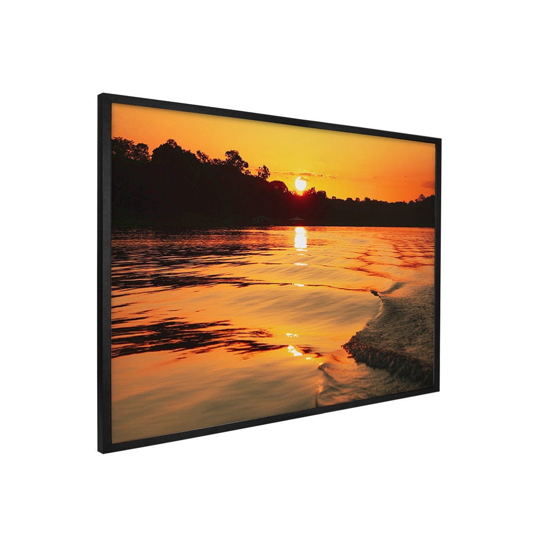 Quadro Decorativo Pôr do Sol Amazônia 2 | Sâmia Munaretti & Marcelo Baldin - Meu Rodapé