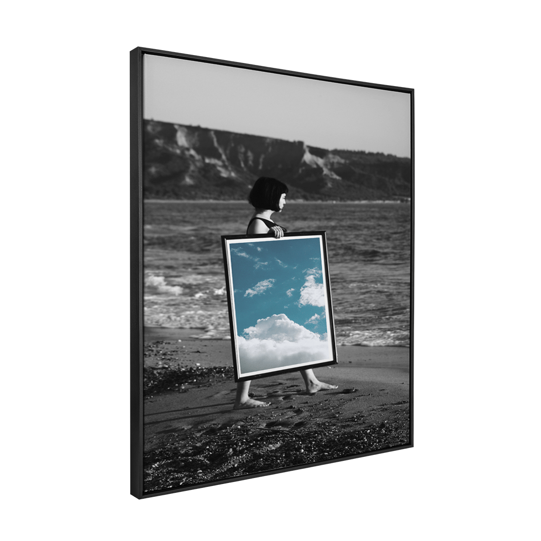 Quadro Decorativo Praia | Alimari - Meu Rodapé