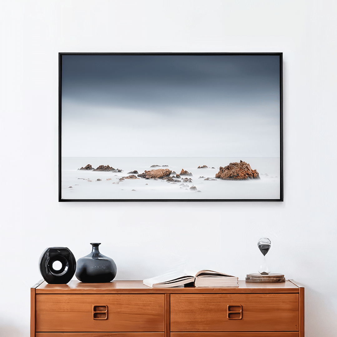 Quadro Decorativo Praia de Itacuraçá - Ilha de Cardoso | Ale Rodrigues - Meu Rodapé