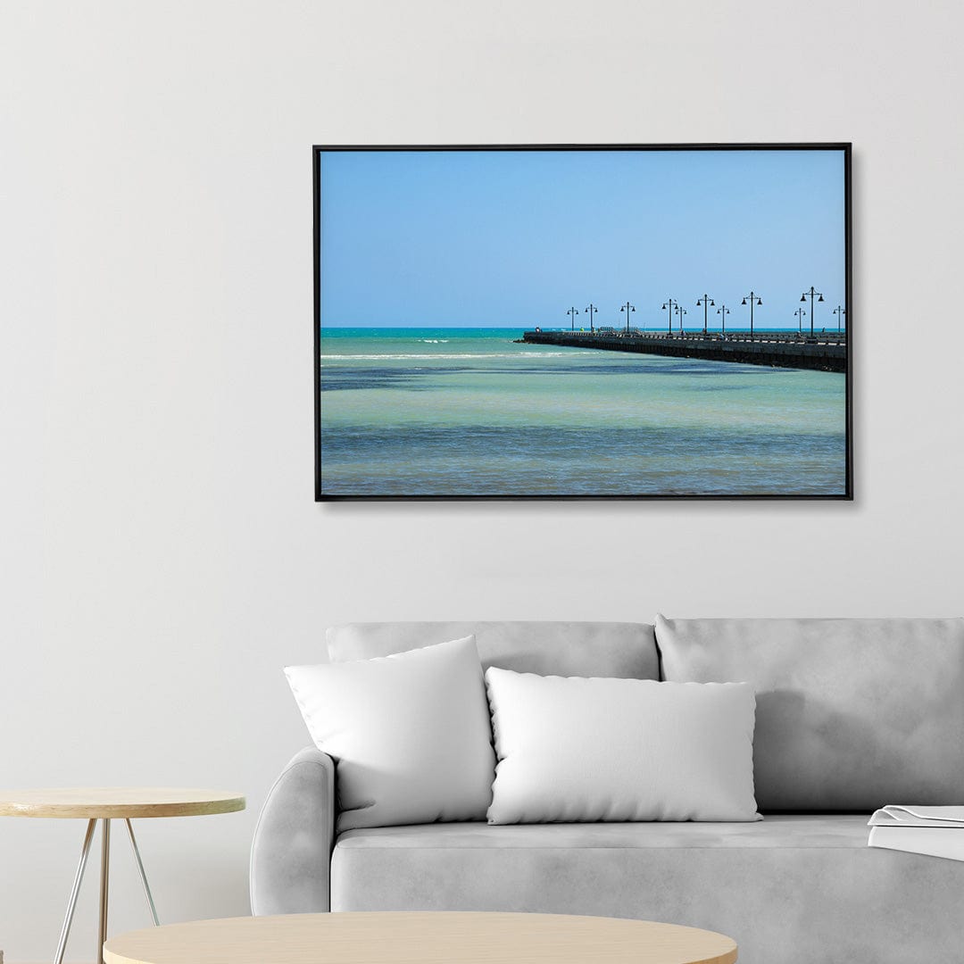 Quadro Decorativo Praia Key West 1 | Sâmia Munaretti & Marcelo Baldin - Meu Rodapé