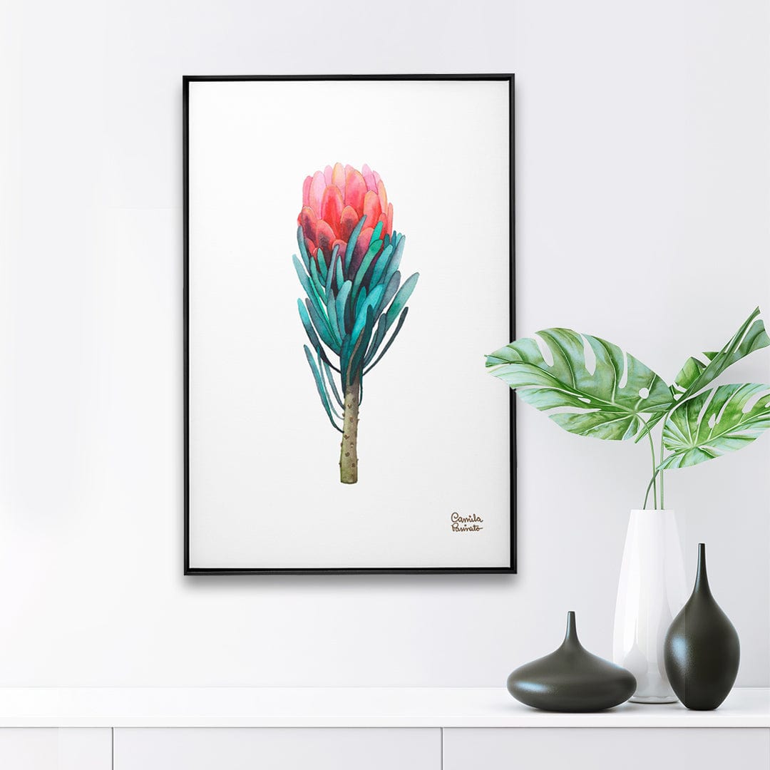 Quadro Decorativo Protea | Camila Pasinato - Meu Rodapé