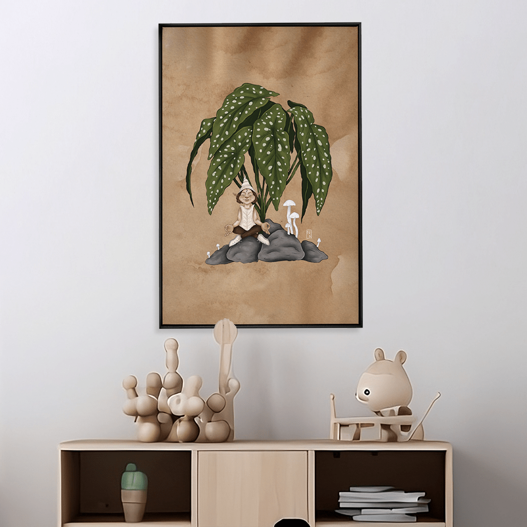 Quadro Decorativo Refletir | Nicole Neves - Meu Rodapé