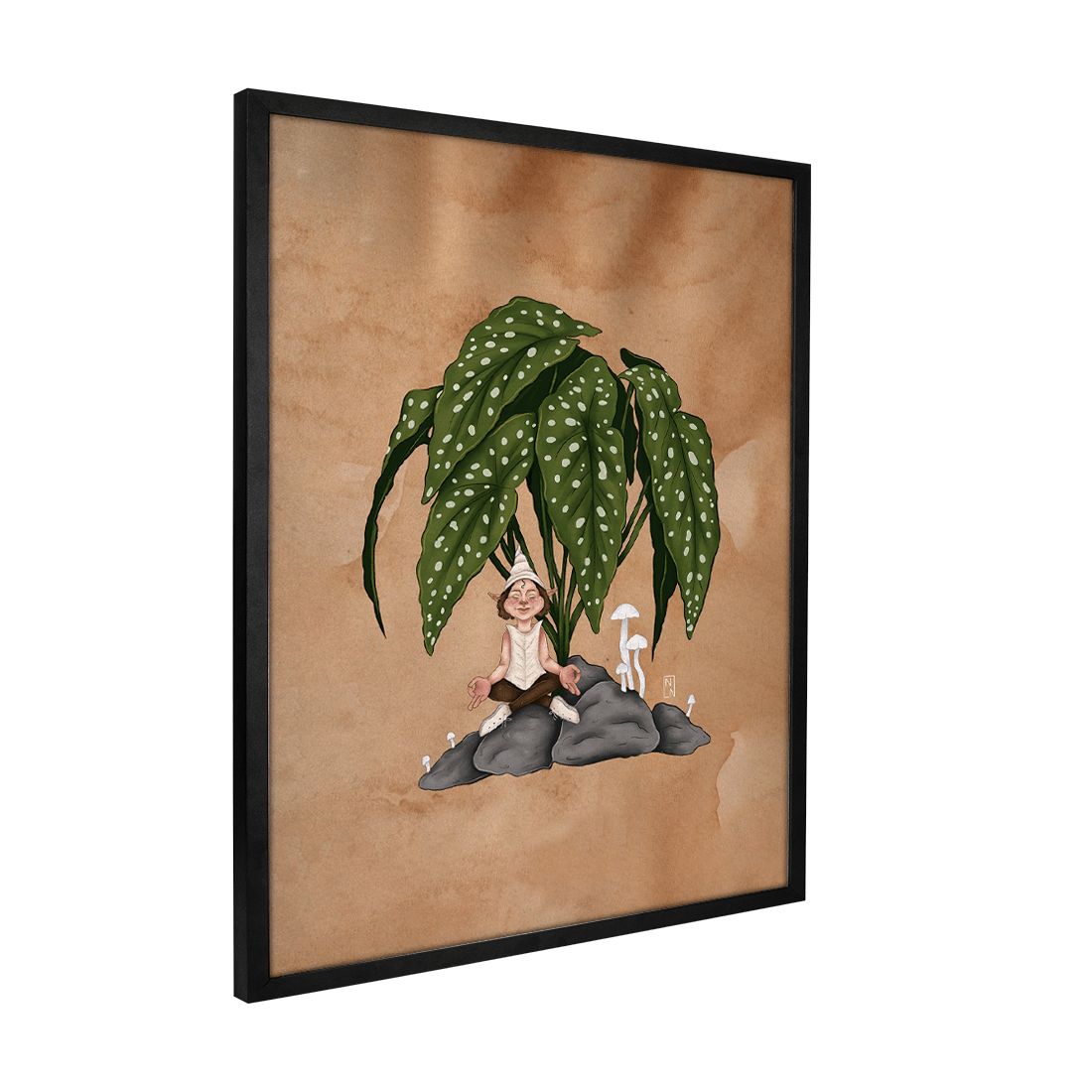 Quadro Decorativo Refletir | Nicole Neves - Meu Rodapé