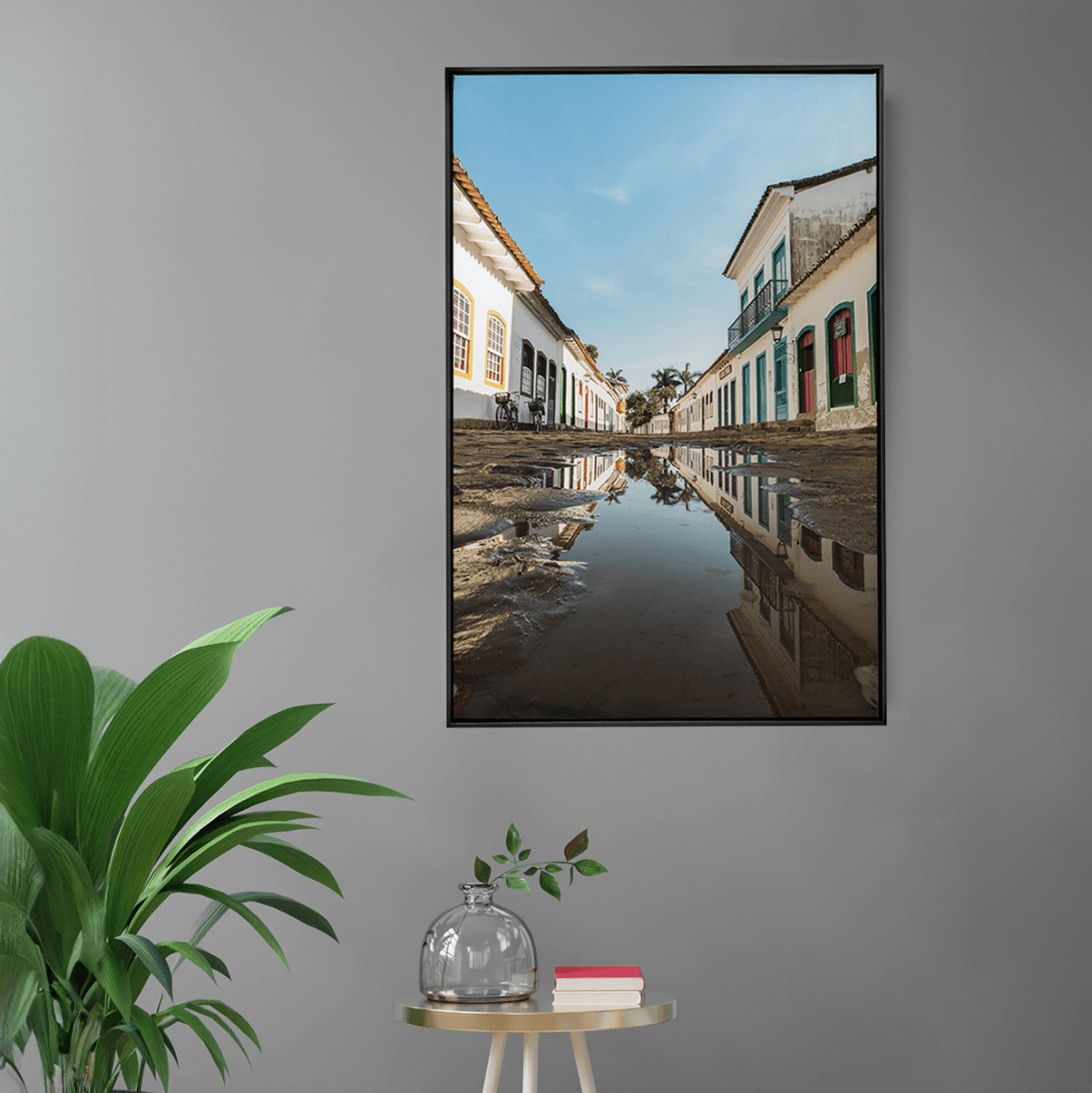 Quadro Decorativo Reflexos de Paraty | Fagner Martins - Meu Rodapé