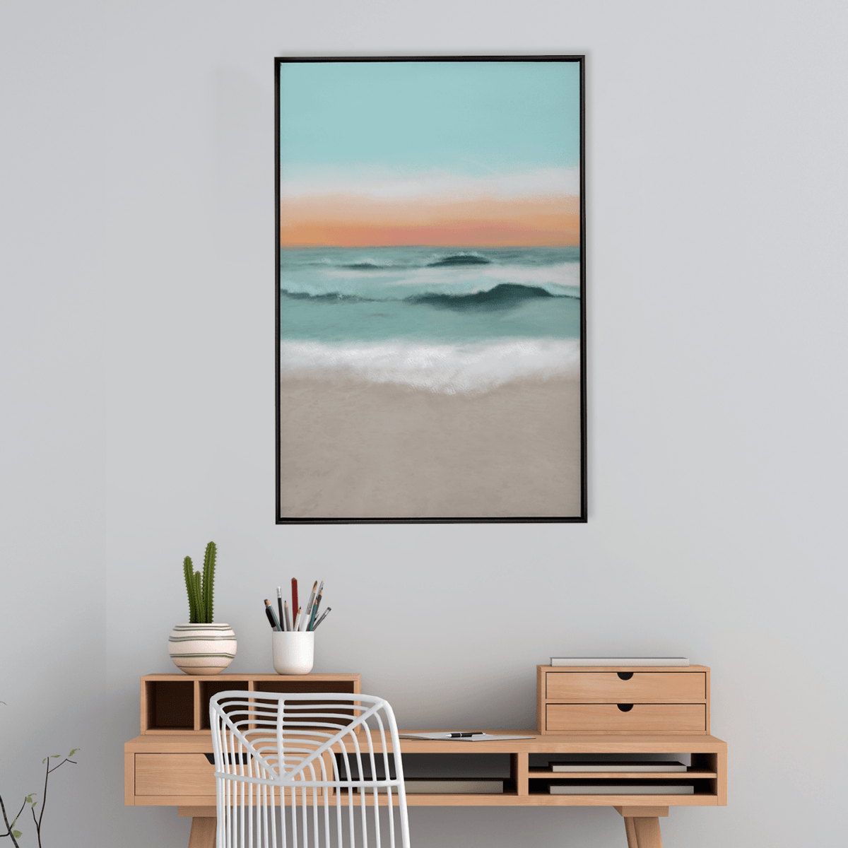 Quadro Decorativo Relaxar | Vanessa Voltolini - Meu Rodapé