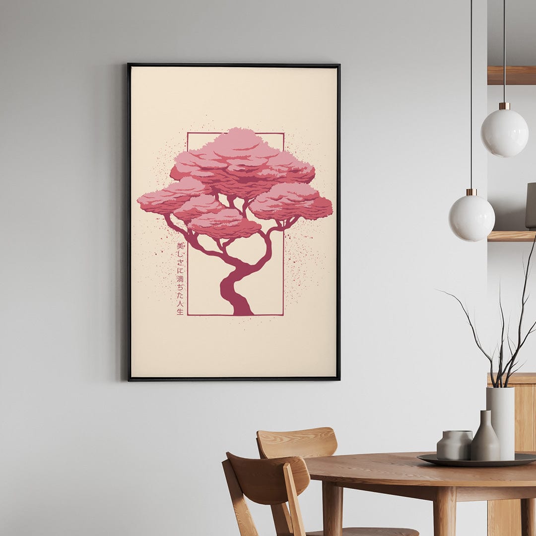 Quadro Decorativo Sakura Blossom Pink | Tobias Fonseca - Meu Rodapé