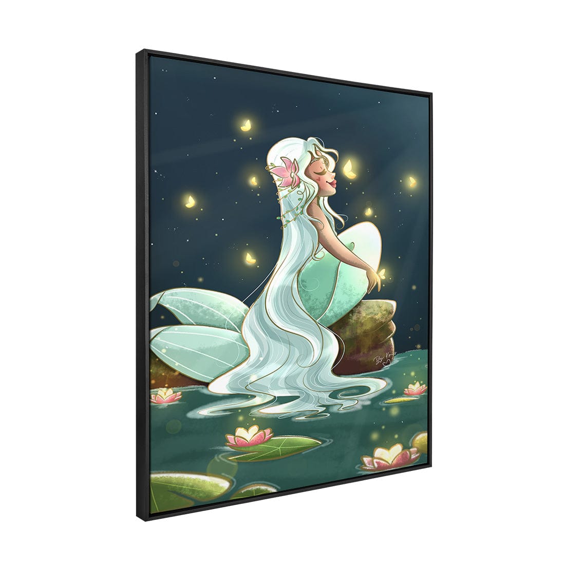 Quadro Decorativo Sereia 1 | Uau Kifofo - Meu Rodapé