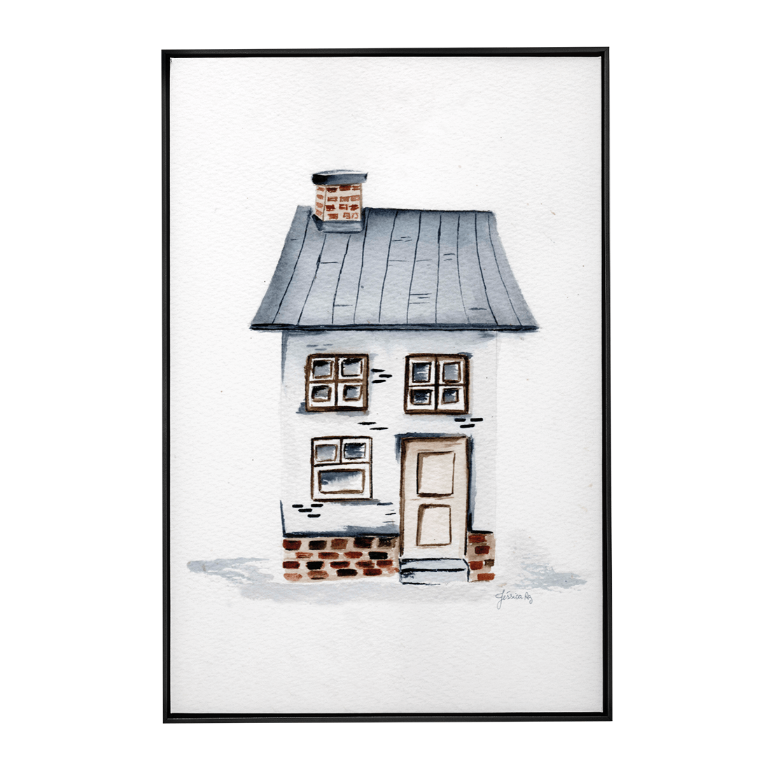 Quadro Decorativo Simplicidade | Jéssica A. Zeni - Meu Rodapé