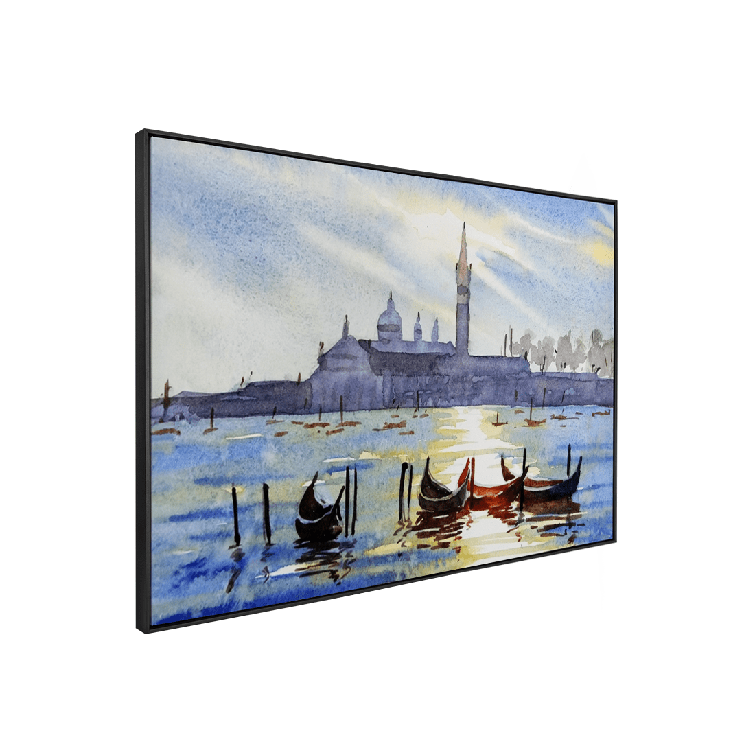 Quadro Decorativo Sol de Veneza | Rafael Pita - Meu Rodapé