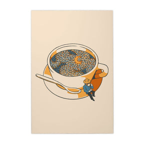 Quadro Decorativo Starry Night Coffee | Tobias Fonseca - Meu Rodapé