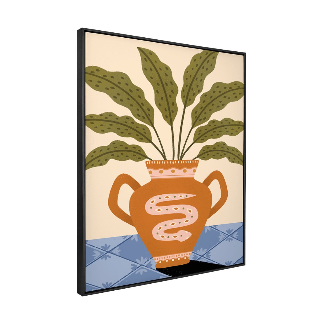 Quadro Decorativo Vaso | Camila Sant’Anna - Meu Rodapé