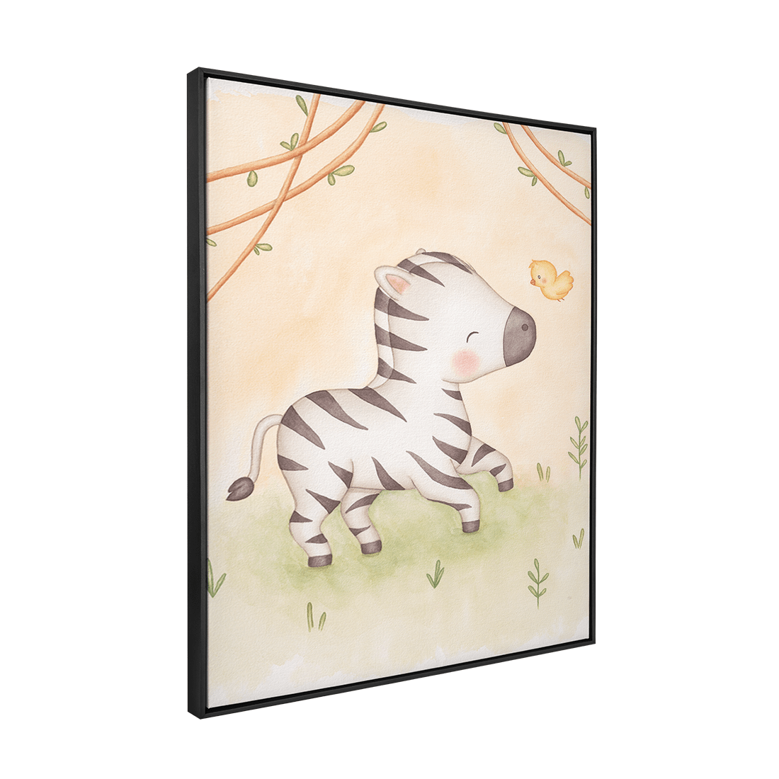 Quadro Decorativo Zebra | Daiane Barbosa - Meu Rodapé